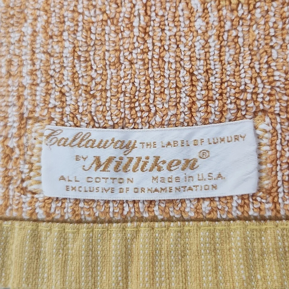 Vintage Callaway by Milliken Bath Towels Set of 2